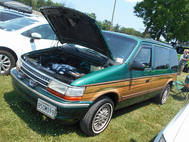 93 plymouth voyager hood release