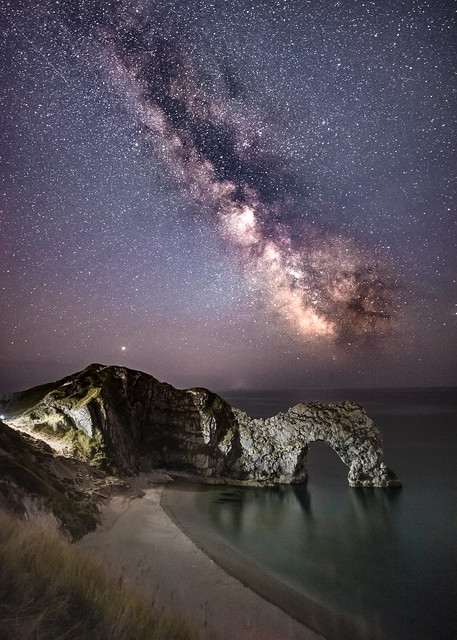 Durdle Door Milky Way