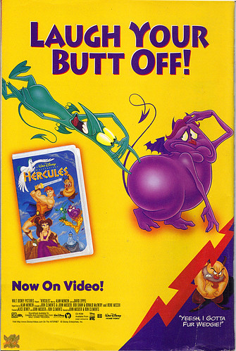 Walt Disney Home Video:: Disney's "HERCULES" ,VHS ; 'LAUGH - ' (( 1997 )) by tOkKa