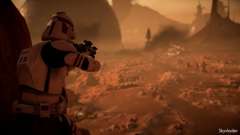 Coruscant Guard on Geonosis | Specialist Trooper on Geonosis… | Flickr