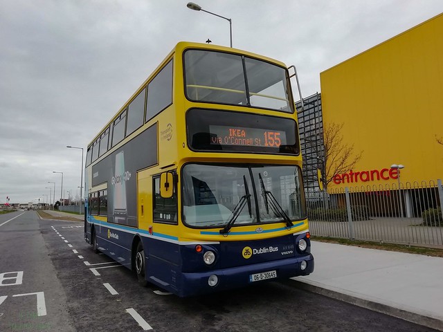 Dublin Bus AX645 route 155