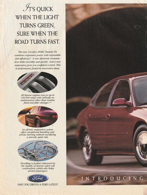 1996 Ford Taurus Ad - USA