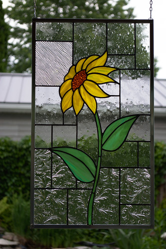 Sunflower Panel | by dragonflystainedglass