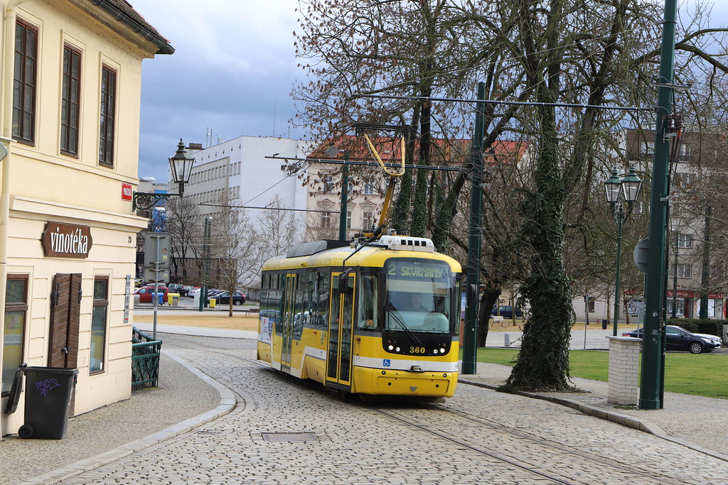 Plzen - Tram 360 - Pražská