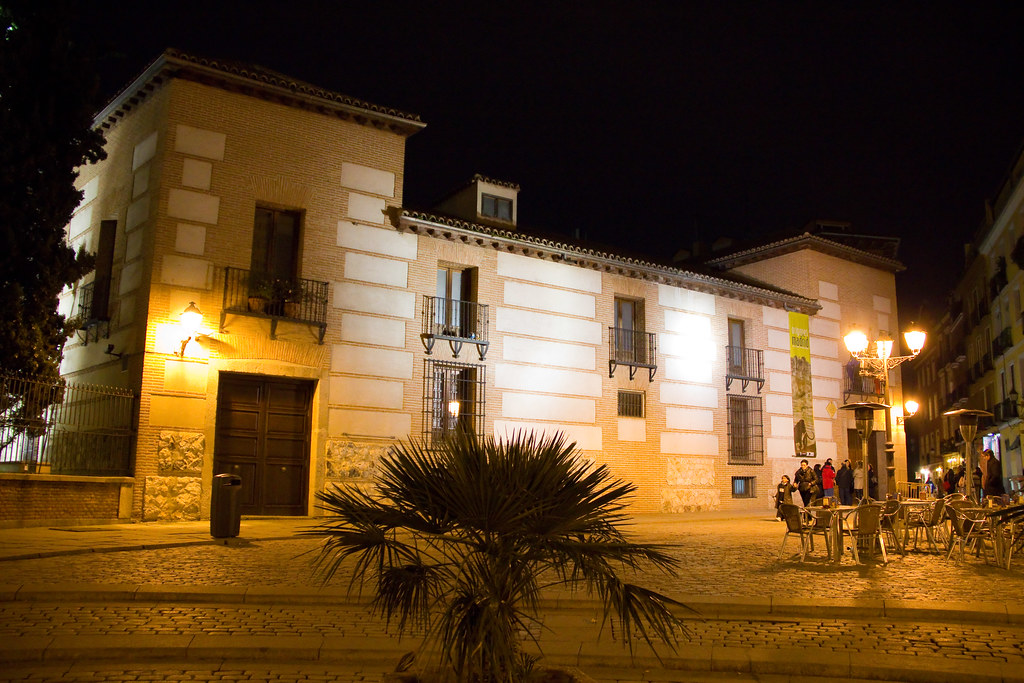 Museo de San Isidro de noche antiguo Palacio de condes de Paredes de Nava Madrid 01