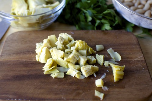 chopped artichoke hearts | by smitten kitchen
