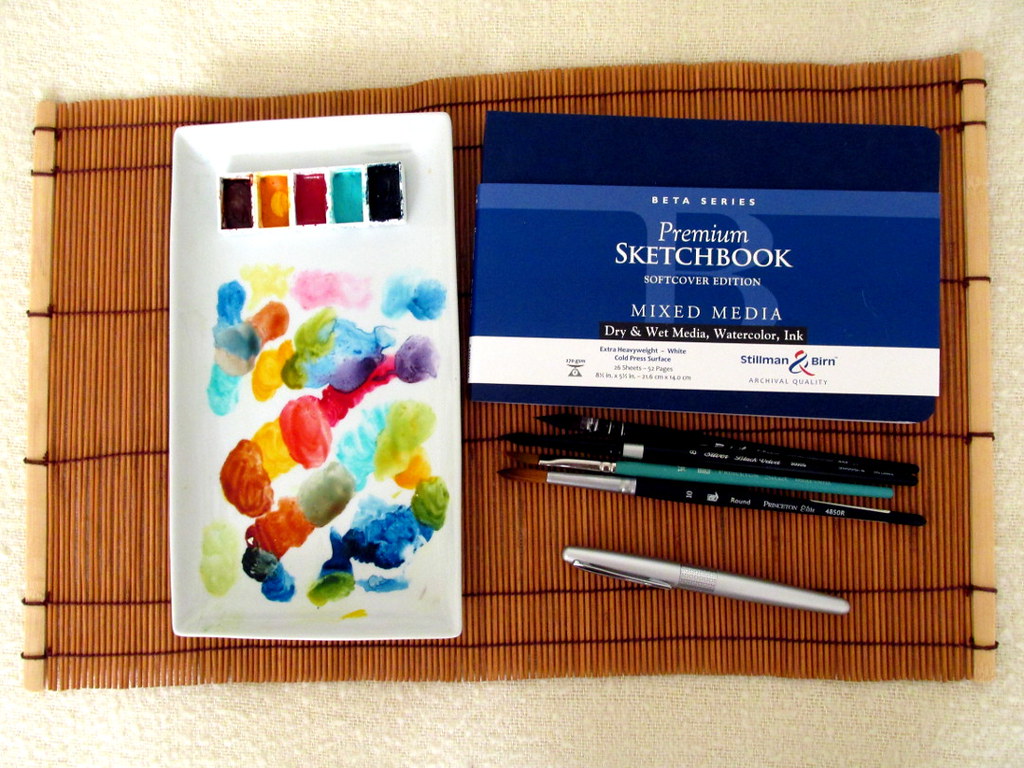 A Watercolor Palette Plus A Few Tips and Tricks