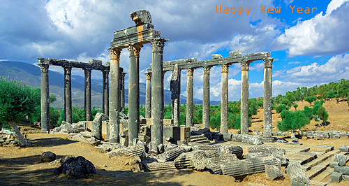 euromos happynewyear history archaeology zeus temple templezeus mutluyıllar yeniyıl 2019