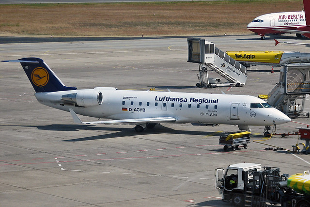 D-ACHB Canadair RJ-200LR Lufthansa City Line TXL 31-05-08