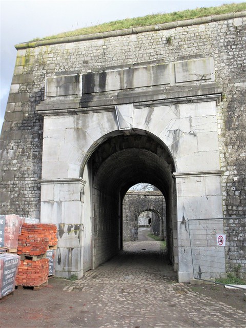 Archways at the Citadelle, Namur, Belgium