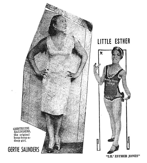 Gertrude Saunders and Baby Esther Jones