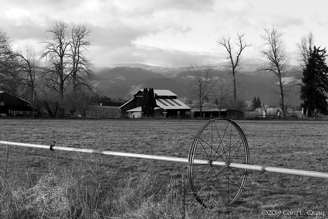 Barn and Sky, Hood River, Oregon