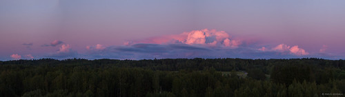 rõuge pilved clouds tower sunset loojang