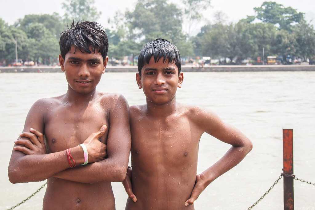 india boys river Getty Images
