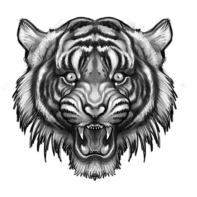Tiger! #tiger #tattoo #tattoos #flash #flashtattoo #tattoo… | Flickr