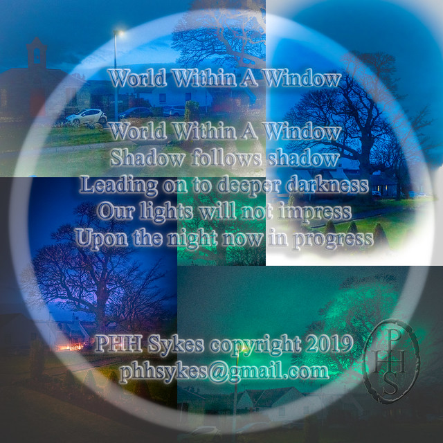 World Within A Window Pictured Poem