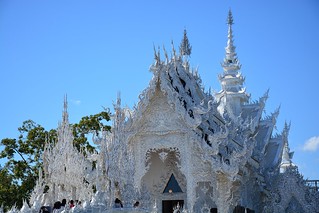 Wat Rong Khun near Chiang Rai (Northern Thailand 2018)