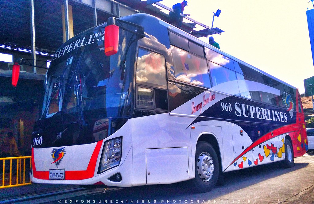 Superlines Transportation Co., Inc. 960 Volvo B7R, Beeboy Bus Photography