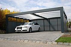 53+ Fascinating Modern Carports Garage Designs Ideas #garage #garagedesign #garageideas