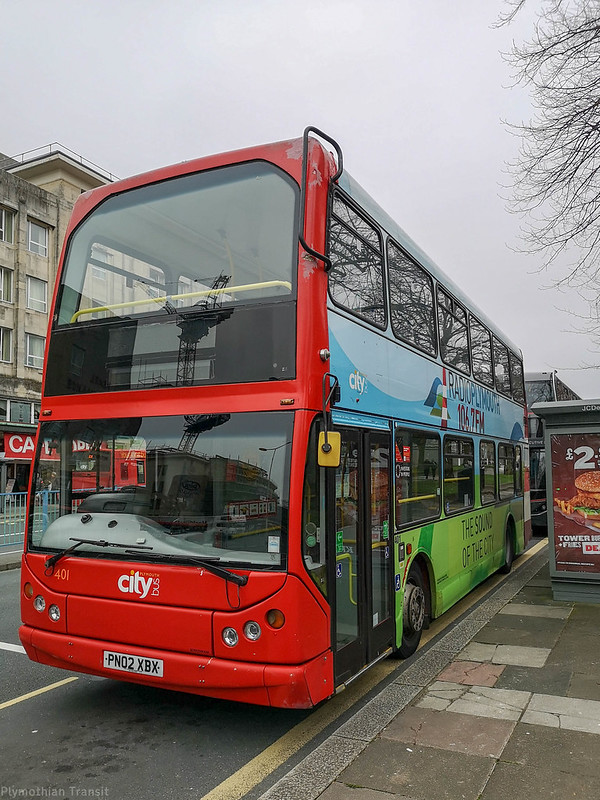 Plymouth Citybus 401 PN02XBX