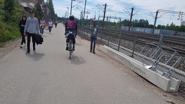 North Cape-Tarifa bike race, Helsinki, June 2018