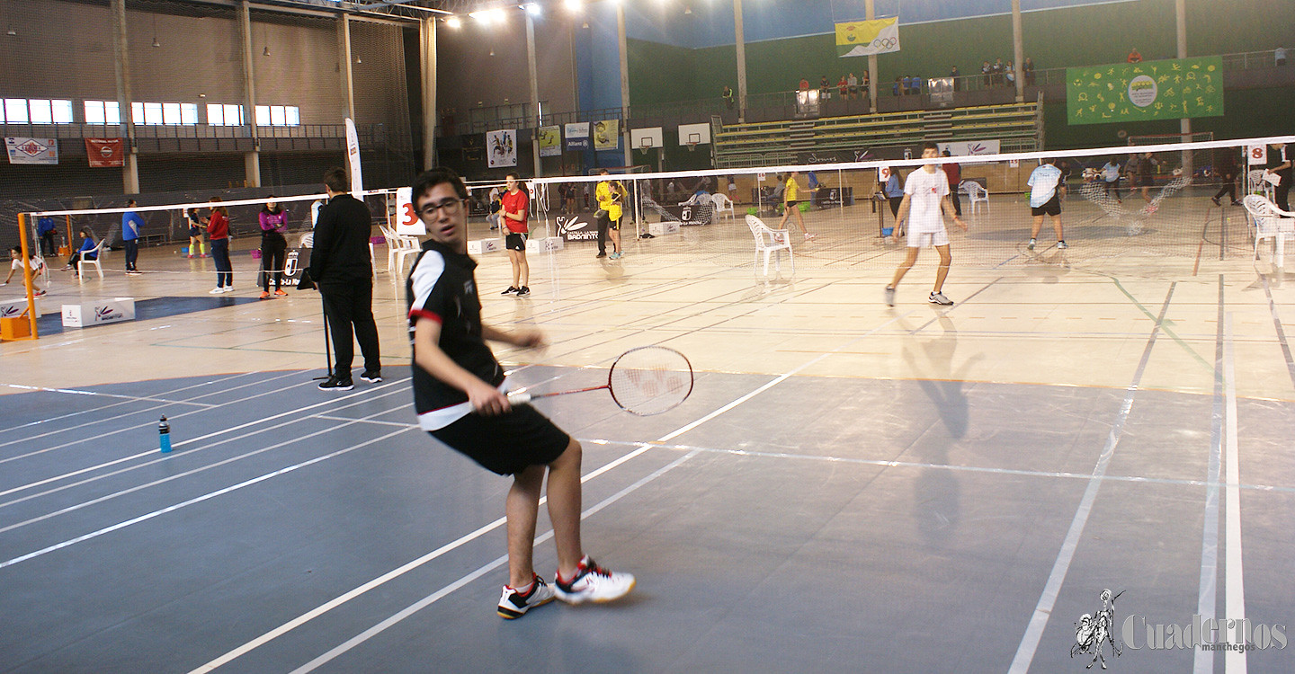 tomelloso-celebra-el-campeonato-regional-de-badminton-en-edad-escolar