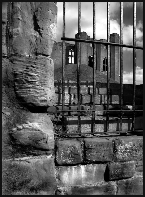 kenilworth castle behind bars