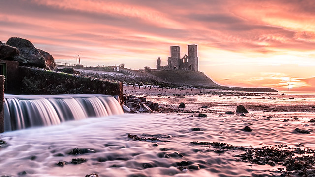 Reculver Towers Sunset!