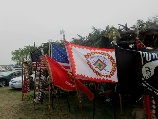 Eagle Feathers at Sioux Tribe Powwow