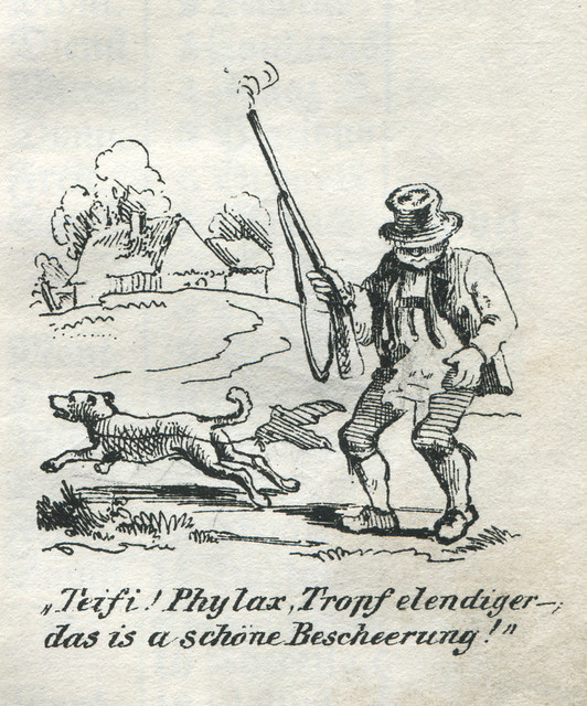 Taschenkalender aus dem Jahr 1834, Witz 9
