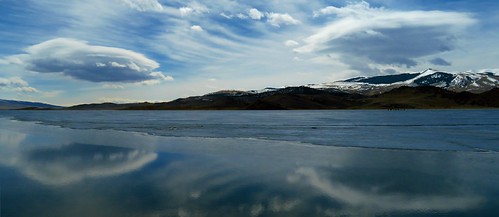 montana interstate15 115 frozenlake landscape clouds reflections unitedstates