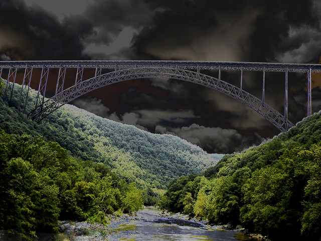 New River Gorge after the storm
