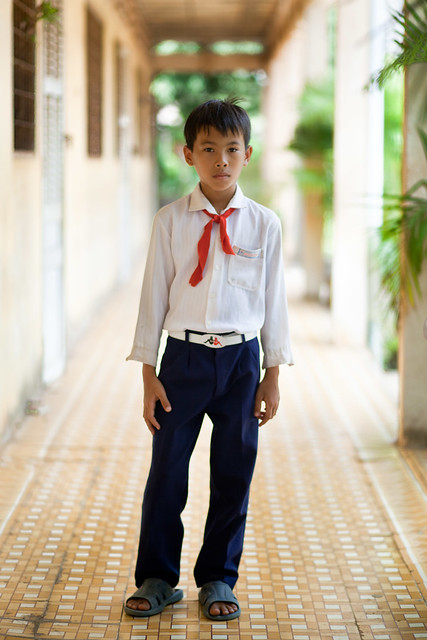 school boy Vietnam Ho Chi Minh
