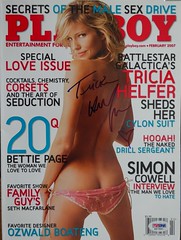 Tricia Helfer - Signed Playboy 2007