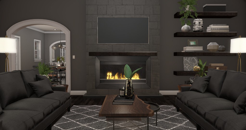 Client Work WIP - Another house, another fireplace.