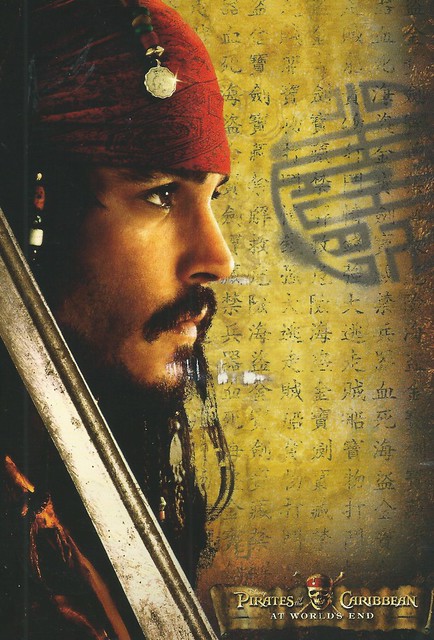 Pirates of the Caribbean At World's End Postcard