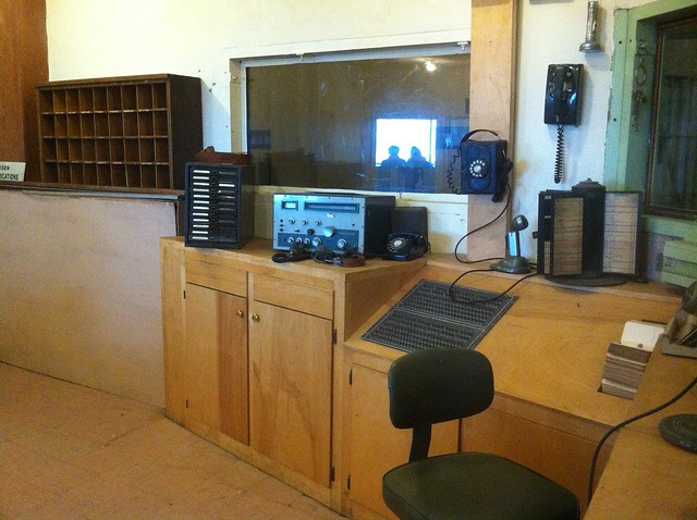control room, Alcatraz January 2019