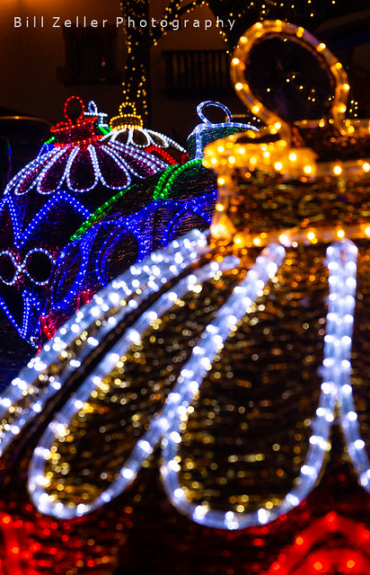 Christmas Lights, Taxco, Guerrero, Mexico