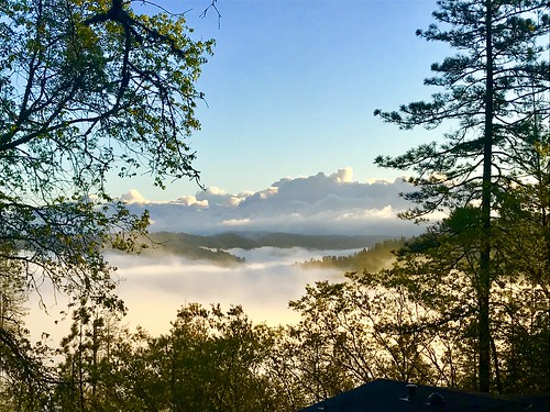 morningrun asra auburnstaterecreationarea americanrivercanyon fog clouds