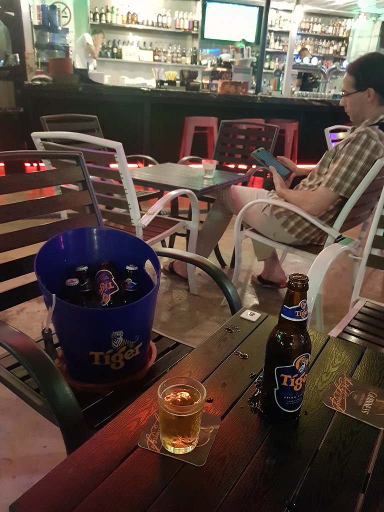 老虎啤酒 Tiger(小) ×5 rm$70 @ The Pokok at Chulia St, Penang
