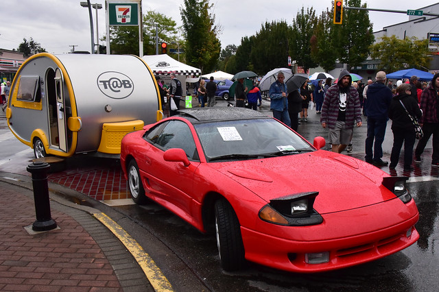 1993 Dodge Stealth R/T and T@B travel trailer