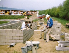 Streckenbau 1983