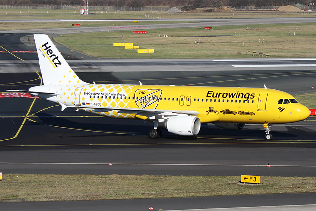 D-ABDU | Eurowings Airbus A320-214 | Dusseldorf International Airport EDDL/DUS | 15/02/19