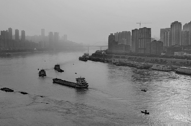 Chongqing (重庆), Hong Ya Dong (洪崖洞), April 2013