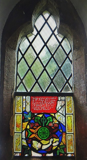 glass from the ruins - Little Compton Gloucestershire