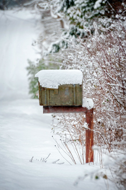 Mailbox Snow Hat