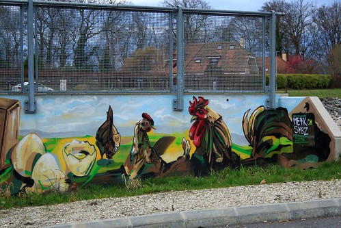 Graffiti - Le viaduc de Cery - Fleur-de-Lys, à Prilly | by level42_ch