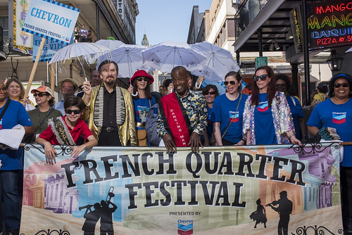 The opening parade to French Quarter Fest 2019 on April 11, 2019. Photo by Ryan Hodgson-Rigsbee RHRphoto.com