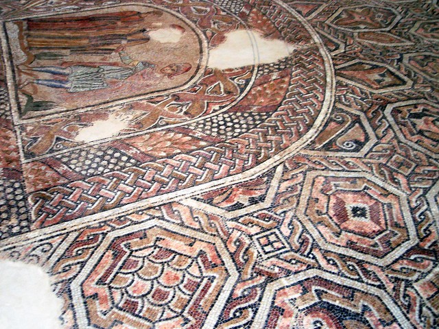 Mosaico Salón Principal - Villa romana de Arellano (Navarra)
