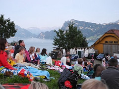 Fotos vom Open-Air-Kino, 17. August 2012